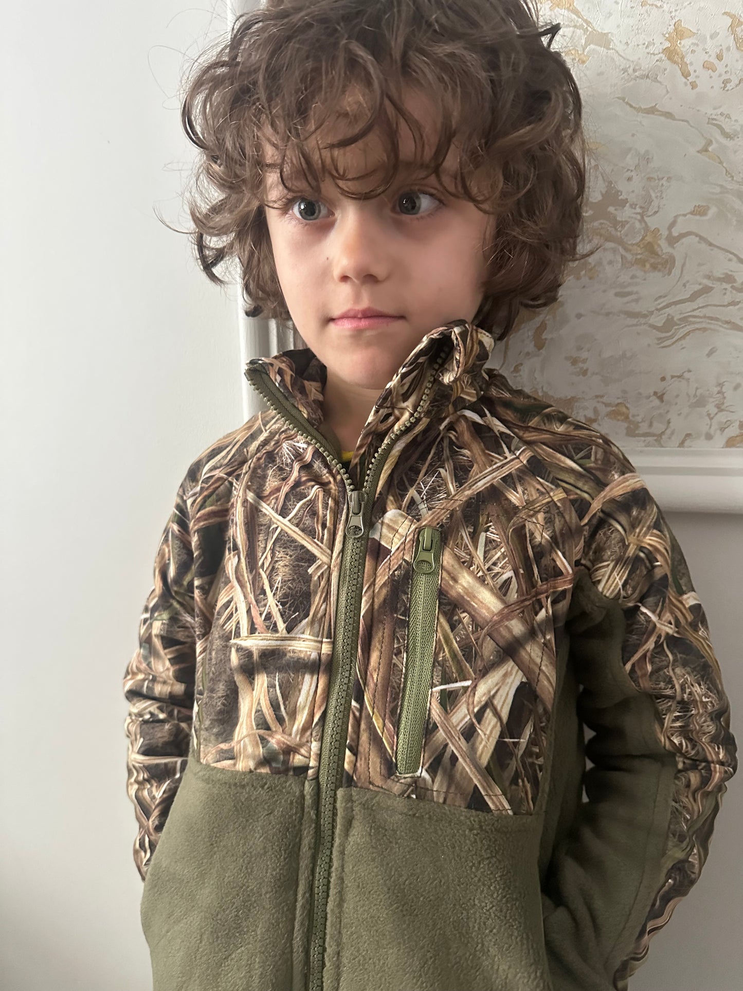 Kids outdoor fleece