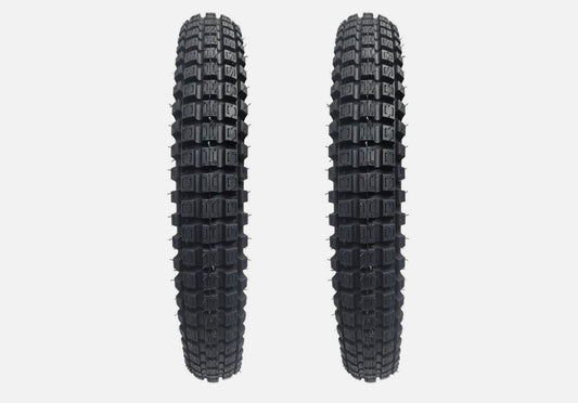 FORTRA TR14 PAIR TRAIL REAR FRONT TYRE 2.75 - 19 70/100-19 SURRON LIGHT BEE