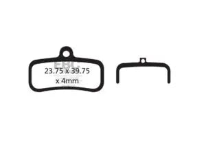 3 – BRAKE PAD SET – EBC-CFA493 [EBC-CFA493]